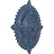 Ekena Millwork Haylynn Ceiling Medallion (Canopies up to 1 1/4"), 29 1/8"OD x 1 1/4"ID x 4"P, Americana Crackle CM29HYAMC - alternate 5